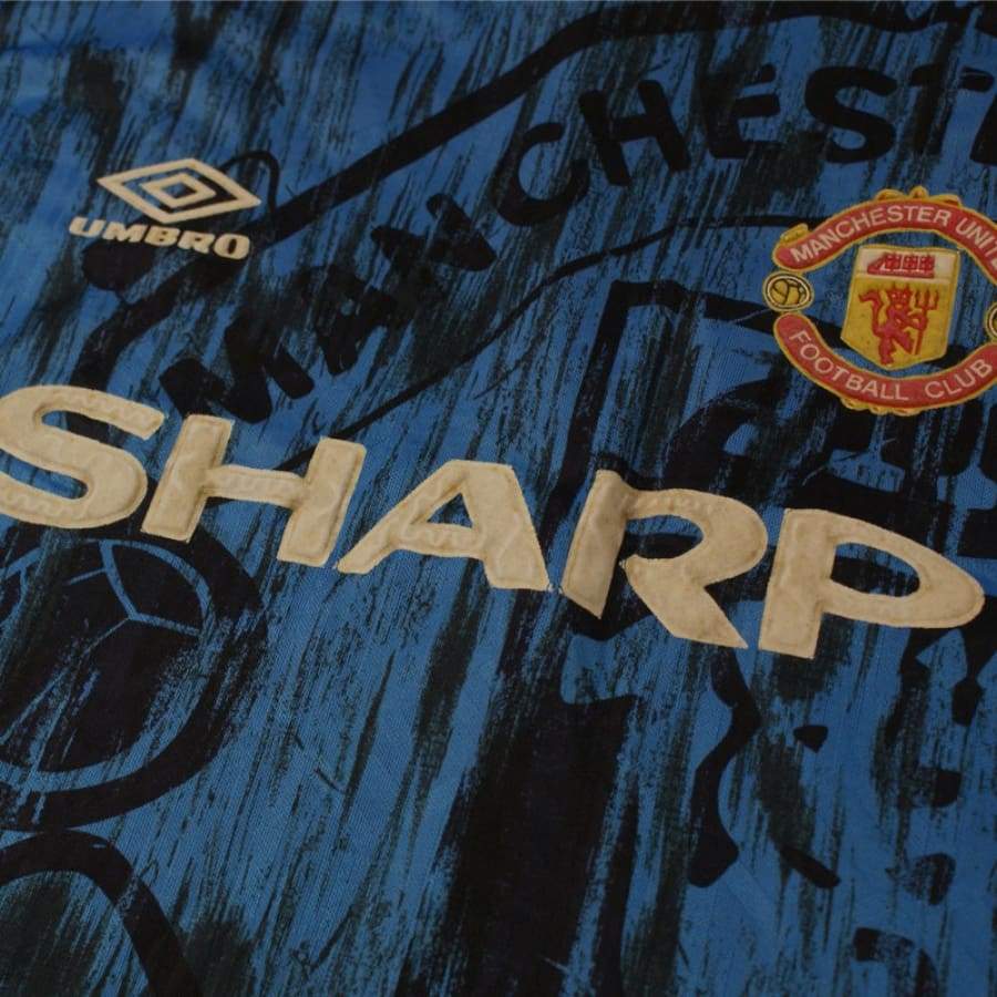 Maillot Vintage Manchester United 1992/93 - Extérieur - Taille XL - Umbro - Très Bon état