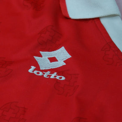 Maillot de football équipe de Suisse année 90 - Lotto - Suisse