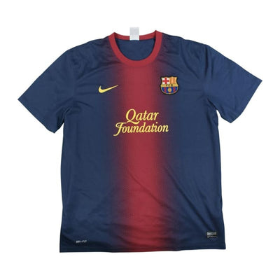 Maillot de football FC Barcelone Qatar Foundation 2012-2013 - Nike - Barcelone