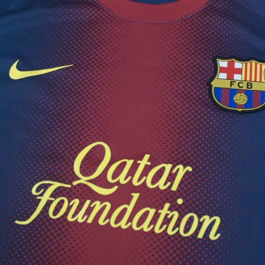 Maillot de football FC Barcelone Qatar Foundation 2012-2013 - Nike - Barcelone