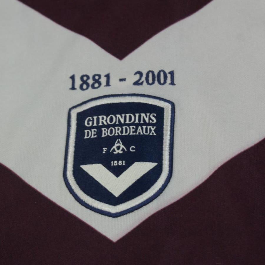 Maillot de football Girondin de Bordeaux 2001-2002 - Adidas - Girondins de Bordeaux