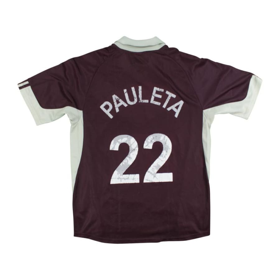 Maillot de football Girondin de Bordeaux n°22 PAULETA 2000-2001 - Adidas - Girondins de Bordeaux