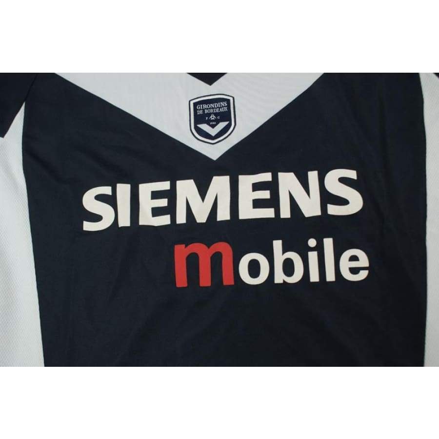 Maillot de football Girondin de Bordeaux Siemens Mobile 2001-2002 - Adidas - Girondins de Bordeaux