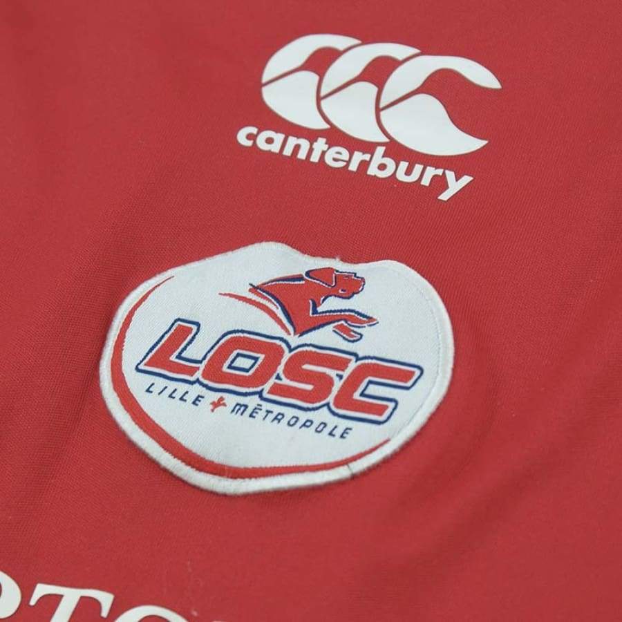 MAILLOT DE FOOTBALL DOMICILE LOSC LILLE FRANCE 2008/2009 CANTERBURY TAILLE L ADULTE | eBay
