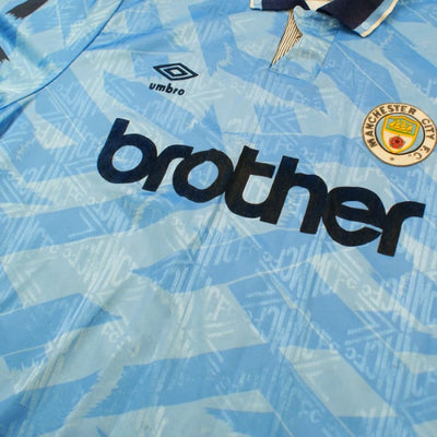 Maillot de football Manchester City FC 1989-1990 - Umbro - Manchester City