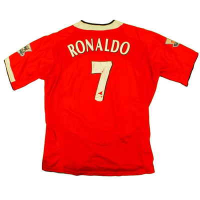 Maillot de football Manchester United 2004-2005 N°7 Ronaldo - Adidas - Manchester United