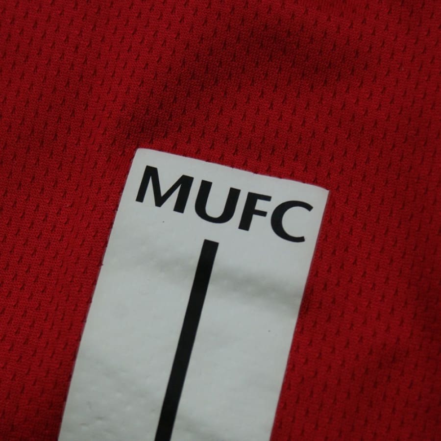 Maillot de football Manchester United n°4 Sully 2007-2008 - Nike - Manchester United