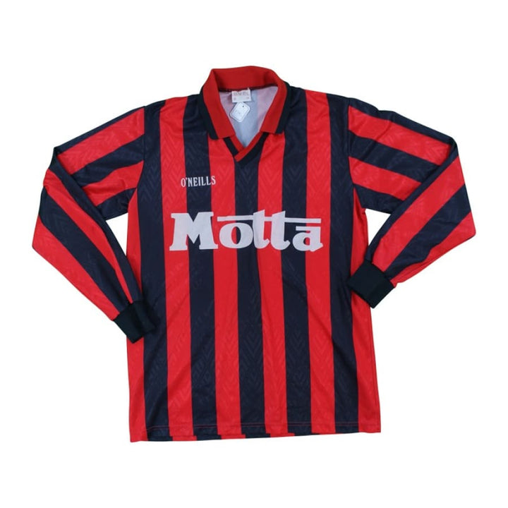 Bootleg remake 90er jahre ac milan fußball trikot größe l