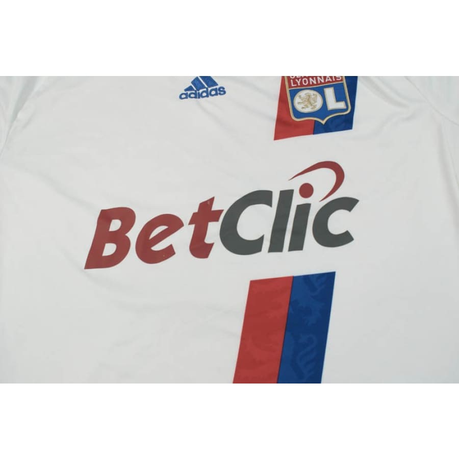 Maillot de football Olympique Lyonnais BetClic 2010-2011 - Adidas - Olympique Lyonnais