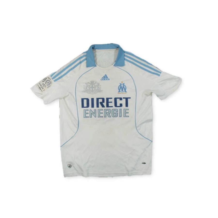 Maillot de football OM Olympique de Marseille Direct Energie n°14 KONE 2008-2009 - Adidas - Olympique de Marseille