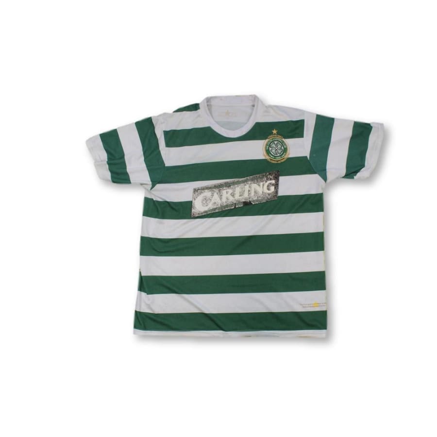 Maillot de football retre Celtic Glasgow N°2 2007-2008 - Nike - Celtic Football Club