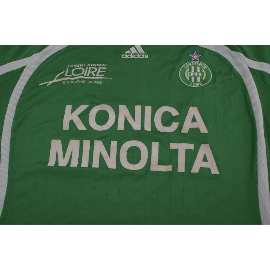 Maillot de football retro AS Saint-Etienne 2006-2007 - Adidas - AS Saint-Etienne