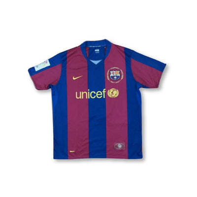 Maillot de football retro Barcelone N°19 MESSI 2007-2008 - Nike - Barcelone