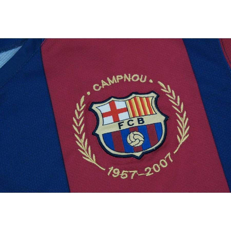 Maillot de football retro Barcelone N°19 MESSI 2007-2008 - Nike - Barcelone