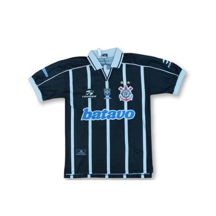 Maillot de football retro Corinthians Paulista N°9 1999-2000 - Topper - Corinthians Paulista