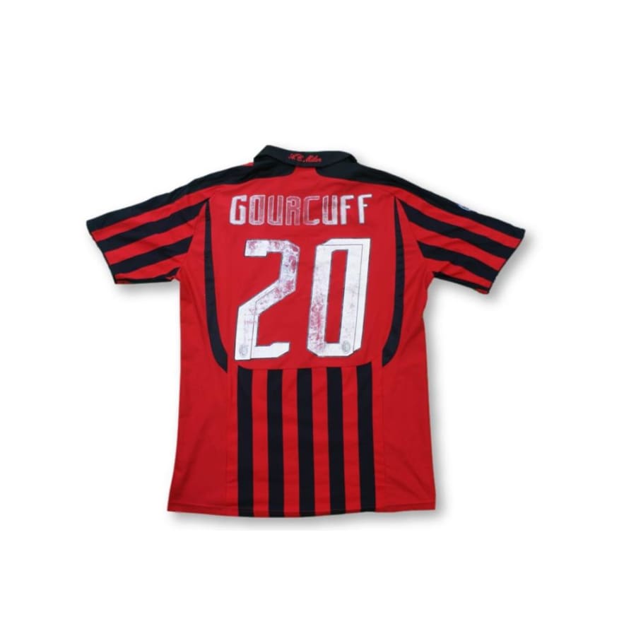 Maillot de football rétro domicile AC Milan N°20 GOURCUFF 2007-2008 - Adidas - Milan AC