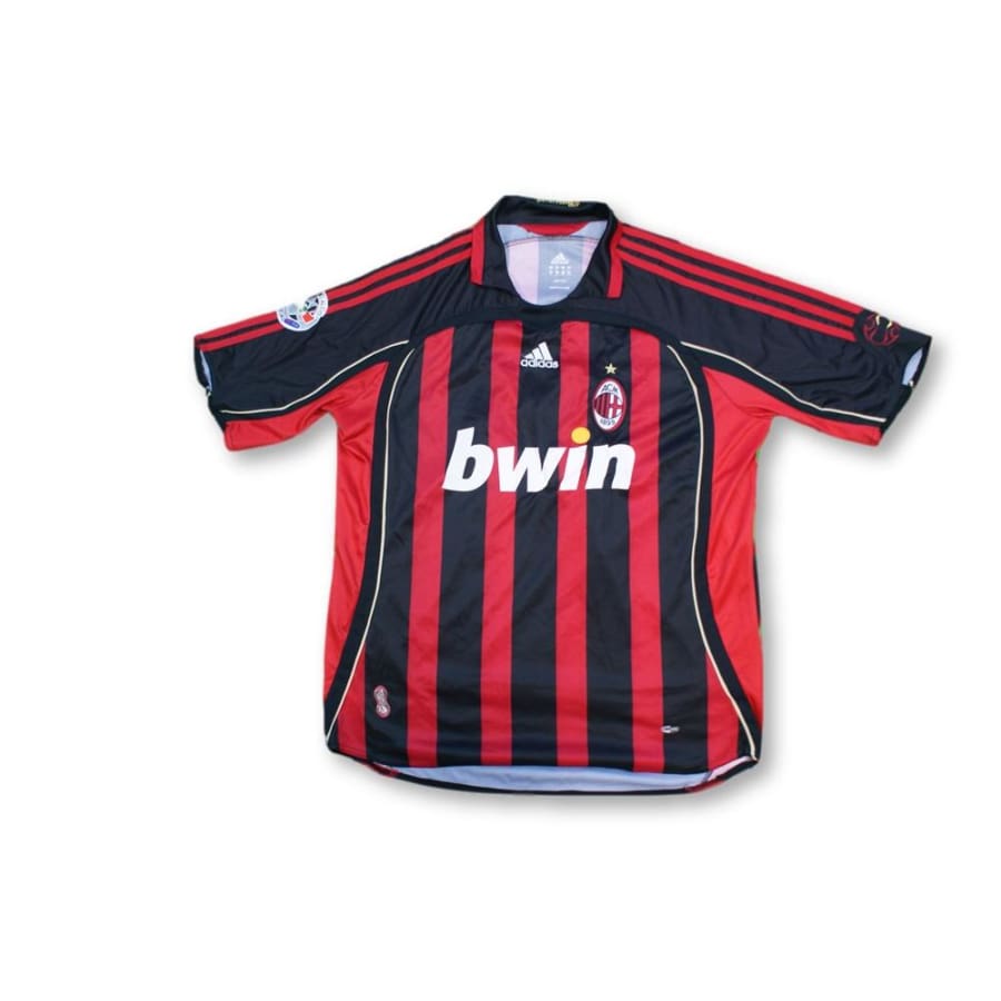 Maillot de football rétro domicile AC Milan N°21 PIRLO 2006-2007 - Adidas - Milan AC