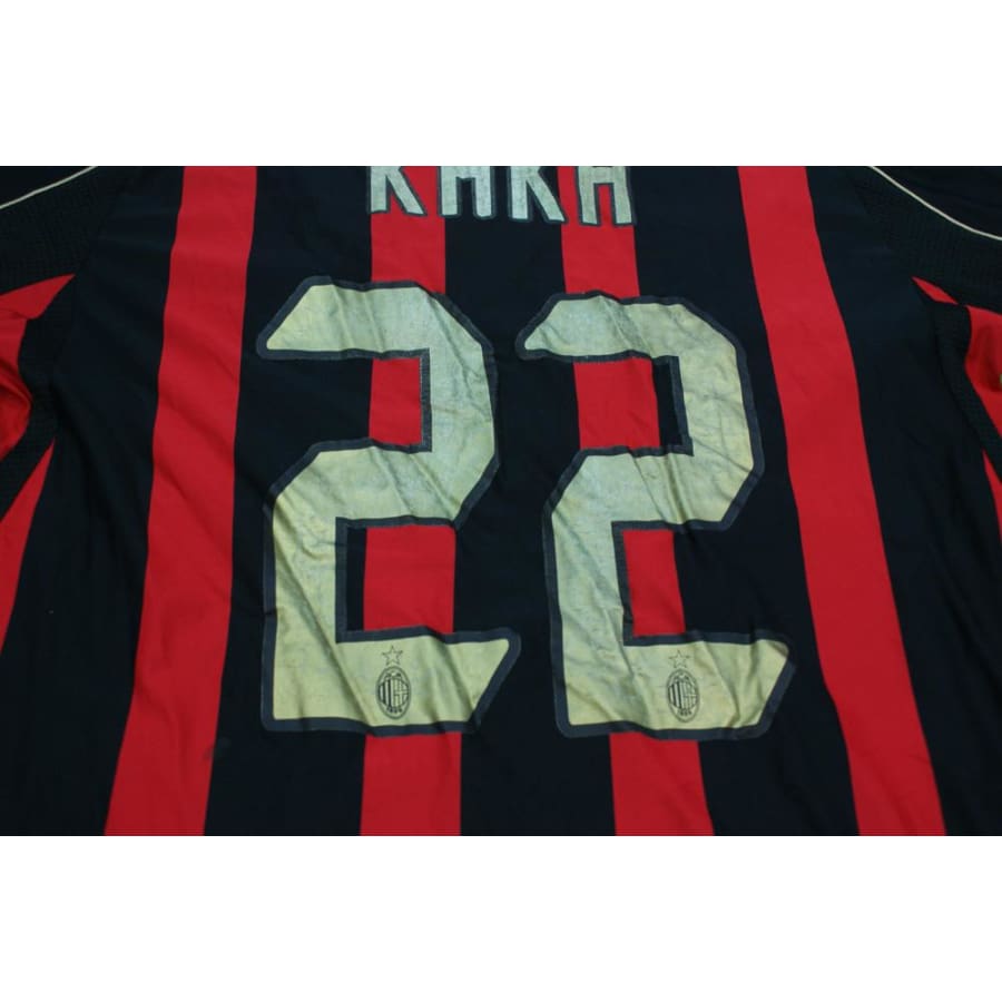 Maillot de football rétro domicile AC Milan N°22 KAKA 2006-2007 - Adidas - Milan AC