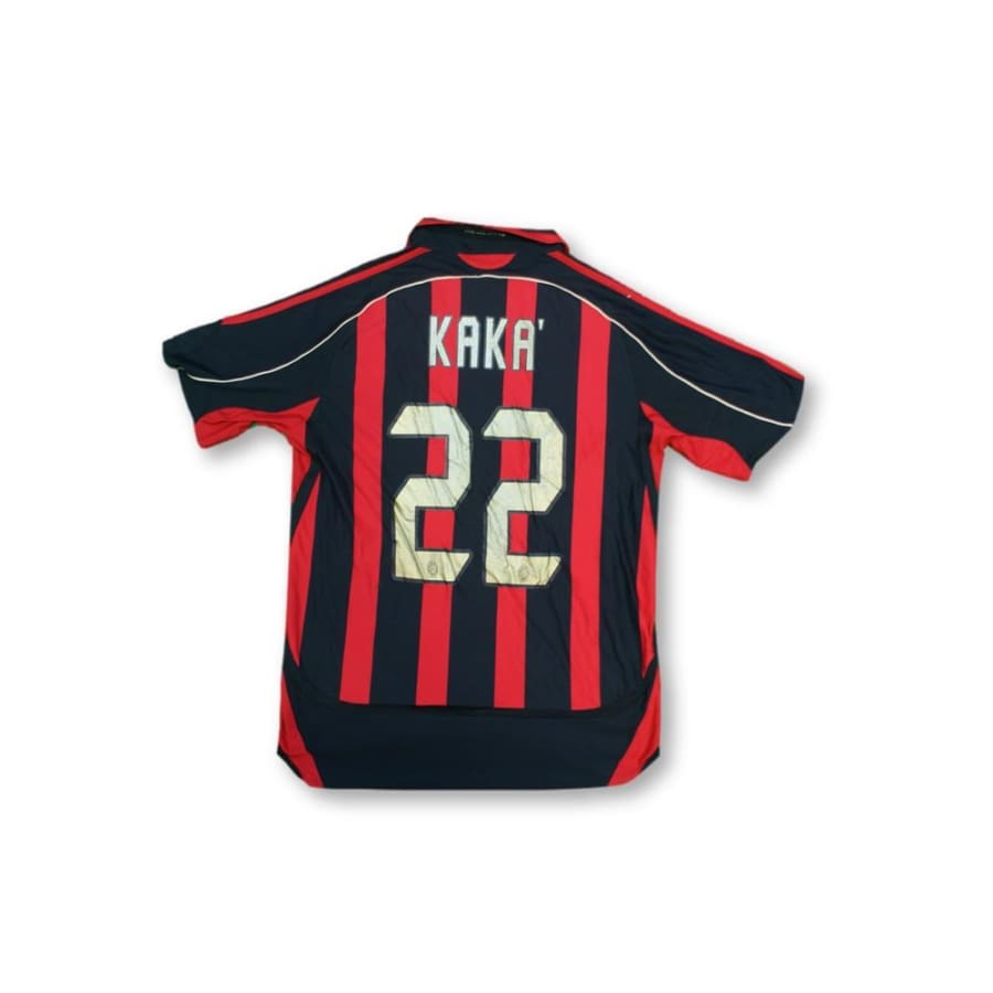 Maillot de football rétro domicile AC Milan N°22 KAKA 2006-2007 - Adidas - Milan AC