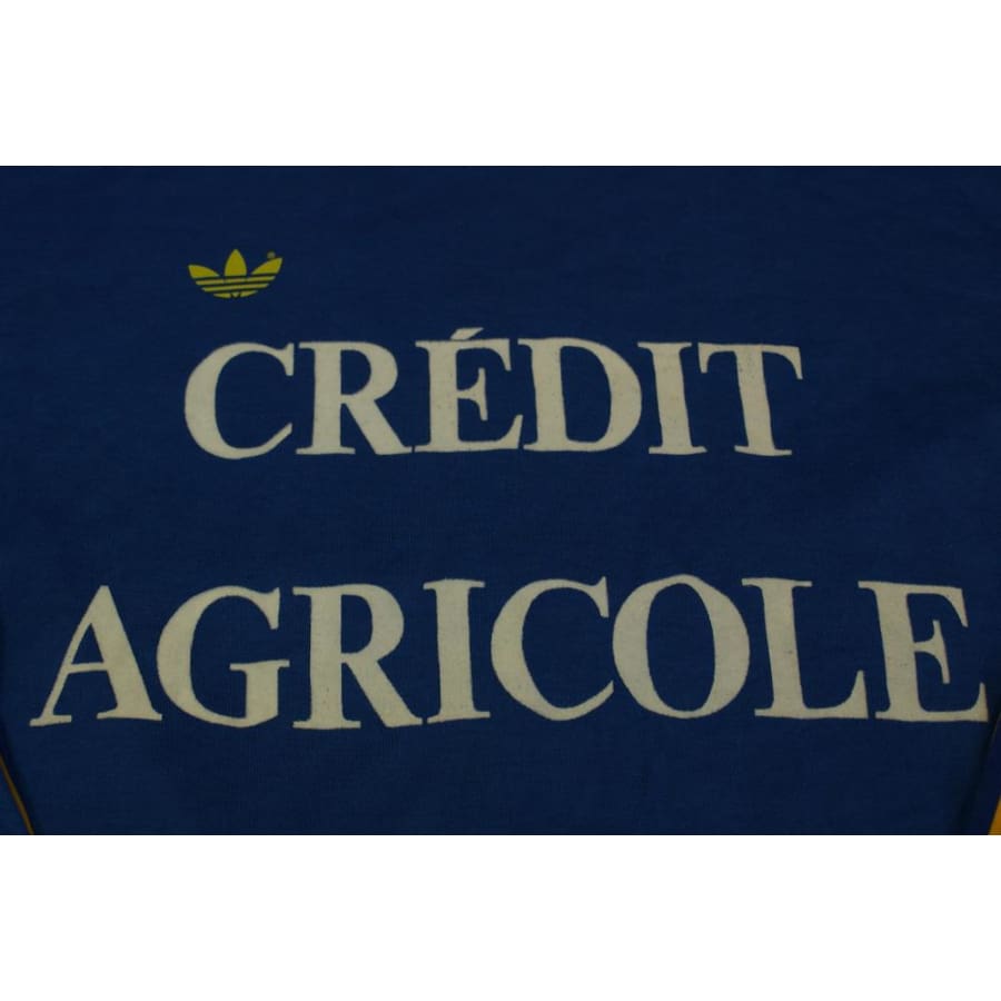 Maillot de football rétro domicile Adidas CREDIT AGRICOLE N°11 années 1990 - Adidas - Autres championnats