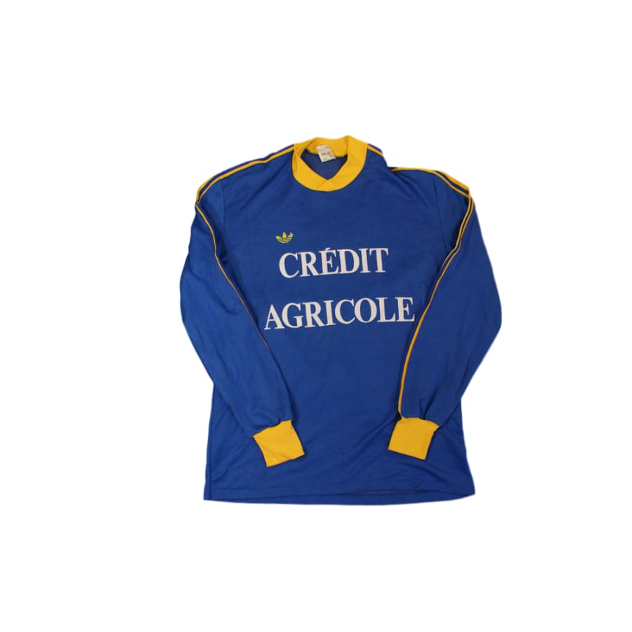 Maillot de football rétro domicile Adidas CREDIT AGRICOLE N°11 années 1990 - Adidas - Autres championnats