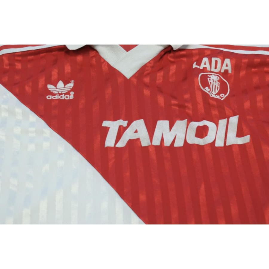 Maillot de football rétro domicile AS Monaco 1991-1992 - Adidas - AS Monaco
