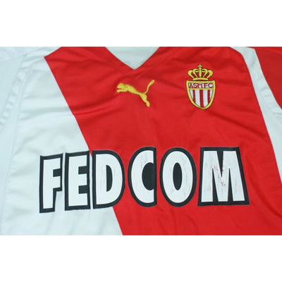 Maillot de football rétro domicile AS Monaco N°10 CHEVANTON 2004-2005 - Puma - AS Monaco