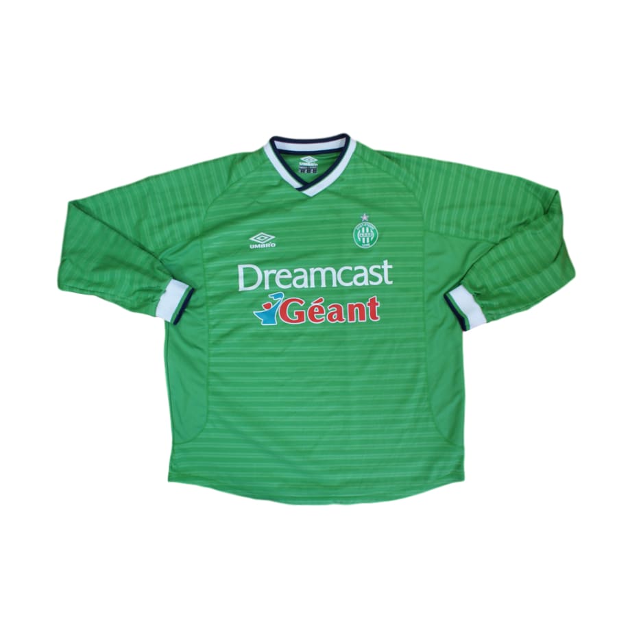 Maillot de football rétro domicile AS Saint-Etienne 2000-2001 - Umbro - AS Saint-Etienne