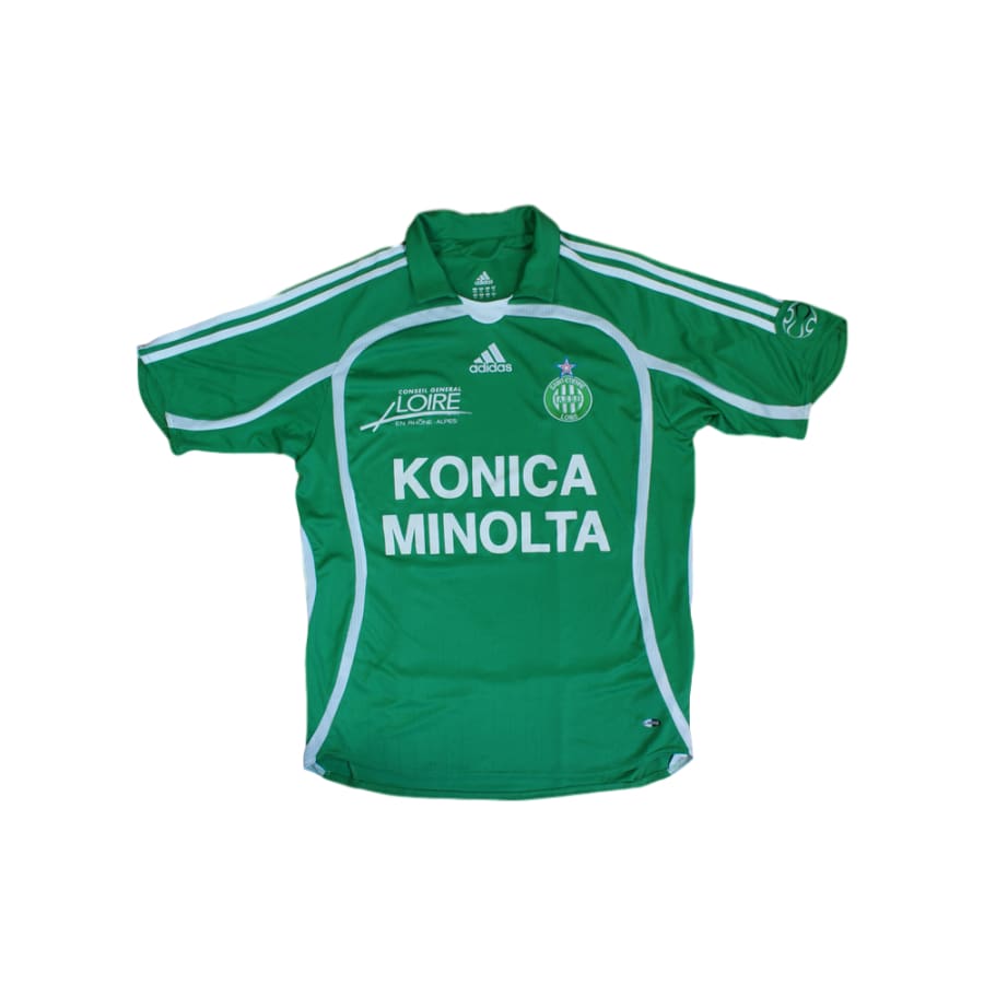 Maillot de football rétro domicile AS Saint-Etienne 2006-2007 - Adidas - AS Saint-Etienne