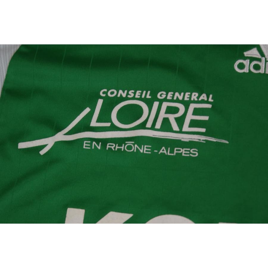 Maillot de football rétro domicile AS Saint-Etienne 2006-2007 - Adidas - AS Saint-Etienne