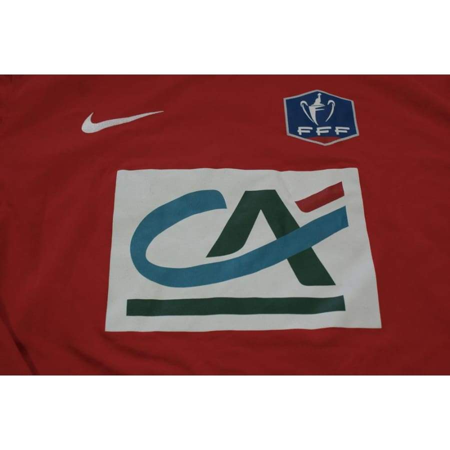 Maillot de football rétro domicile Coupe de France N°12 années 2010 - Nike - Coupe de France
