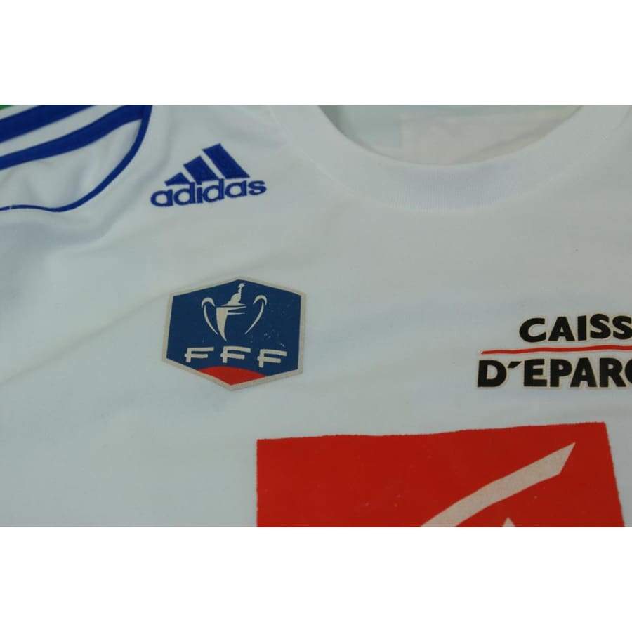 Maillot de football rétro domicile Coupe de France N°14 années 2000 - Adidas - Coupe de France
