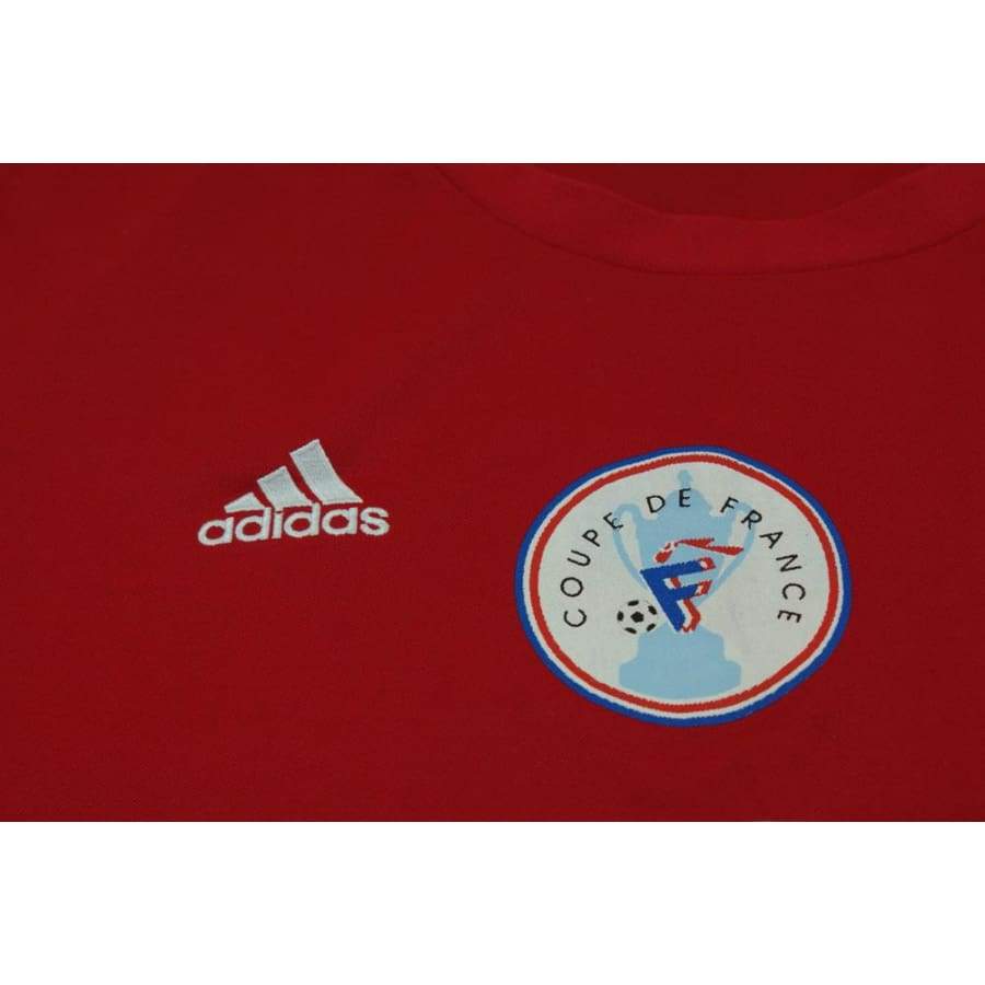 Maillot de football rétro domicile Coupe de France N°16 années 2000 - Adidas - Coupe de France