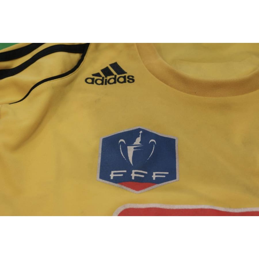 Maillot de football rétro domicile Coupe de France N°7 années 2000 - Adidas - Coupe de France