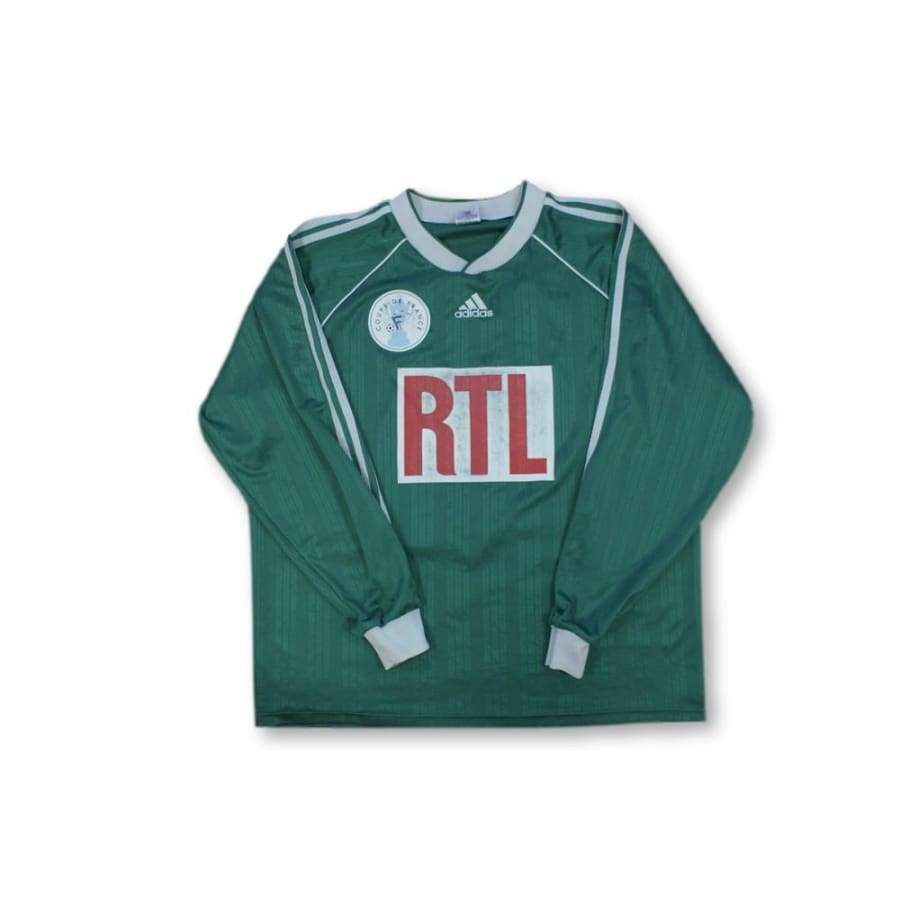 Maillot de football retro domicile Coupe de France RTL N°9 années 1990 - Adidas - Coupe de France