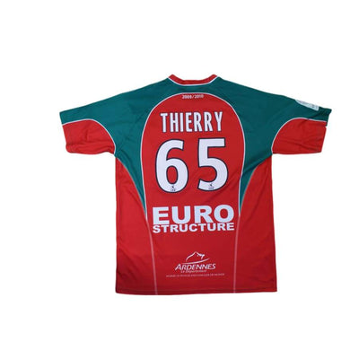 Maillot de football rétro domicile CS Sedan Ardennes N°65 THIERRY 2009-2010 - Duarig - Autres championnats