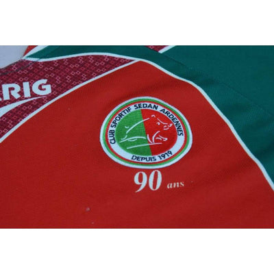Maillot de football rétro domicile CS Sedan Ardennes N°65 THIERRY 2009-2010 - Duarig - Autres championnats