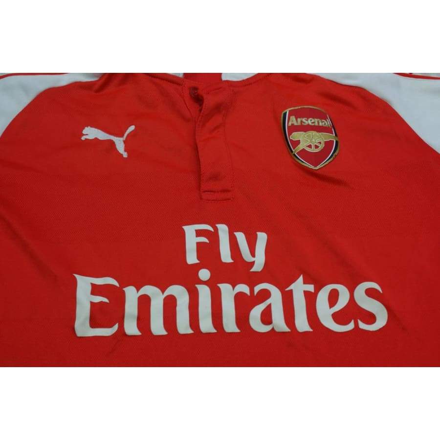 Maillot de football rétro domicile enfant Arsenal FC 2015-2016 - Puma - Arsenal