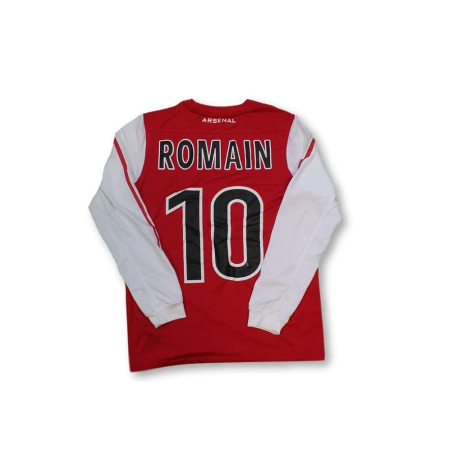 Maillot de football rétro domicile enfant Arsenal FC N°10 ROMAIN 2011-2012 - Nike - Arsenal