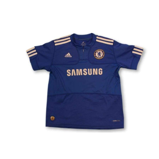Maillot de football rétro domicile enfant Chelsea FC N°4 ENZO 2009-2010 - Adidas - Chelsea FC