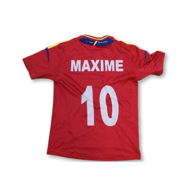 Maillot de football rétro domicile enfant équipe dEspagne N°10 MAXIME 2012-2013 - Adidas - Espagne