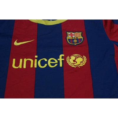 Maillot de football rétro domicile enfant FC Barcelone 2010-2011 - Nike - Barcelone