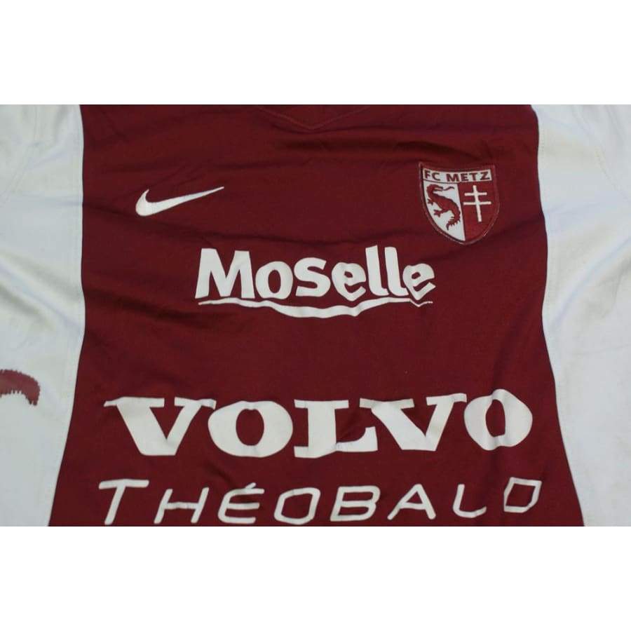 Maillot de football rétro domicile enfant FC Metz N°10 ANTONIN 2014-2015 - Nike - FC Metz