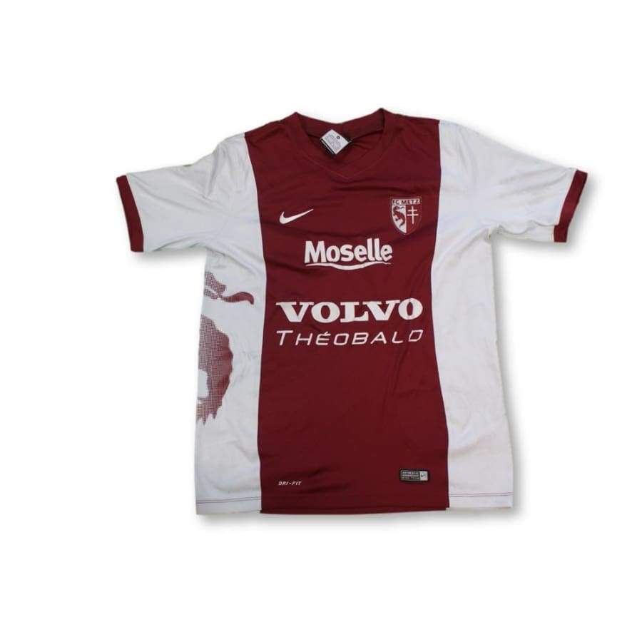 Maillot de football rétro domicile enfant FC Metz N°10 ANTONIN 2014-2015 - Nike - FC Metz