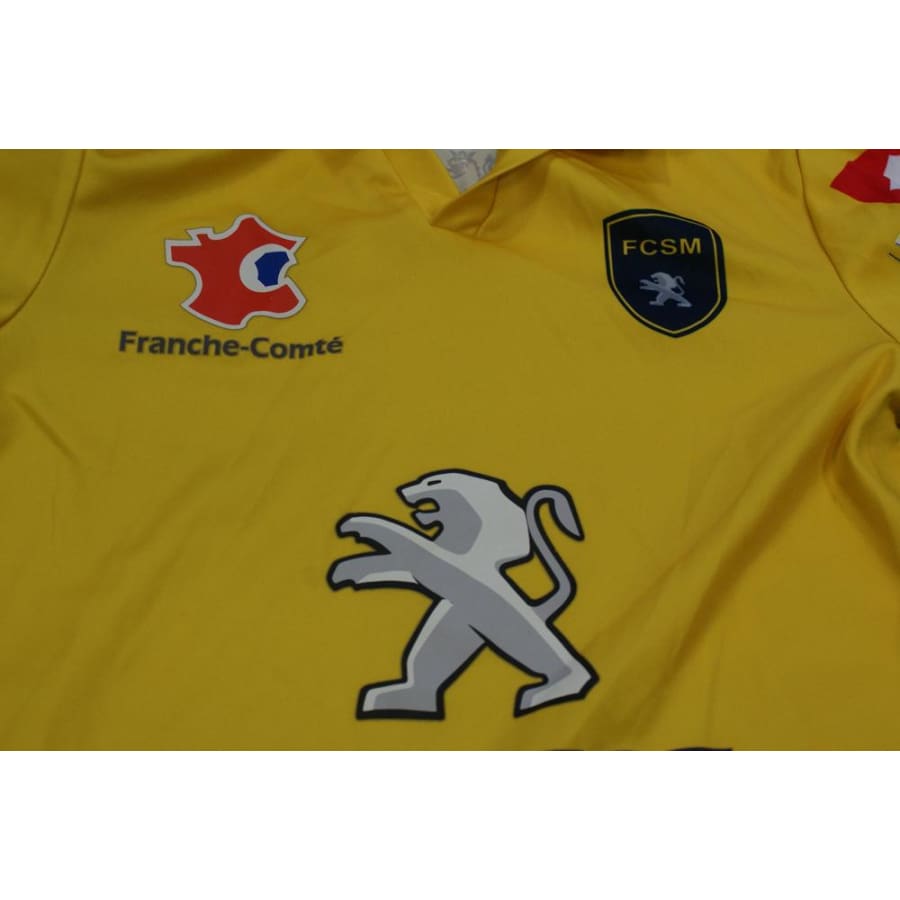 Maillot de football rétro domicile enfant FC Sochaux-Montbéliard 2014-2015 - Lotto - FC Sochaux-Montbéliard