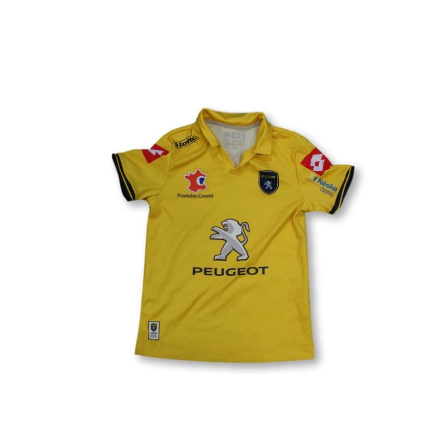 Maillot de football rétro domicile enfant FC Sochaux-Montbéliard 2014-2015 - Lotto - FC Sochaux-Montbéliard