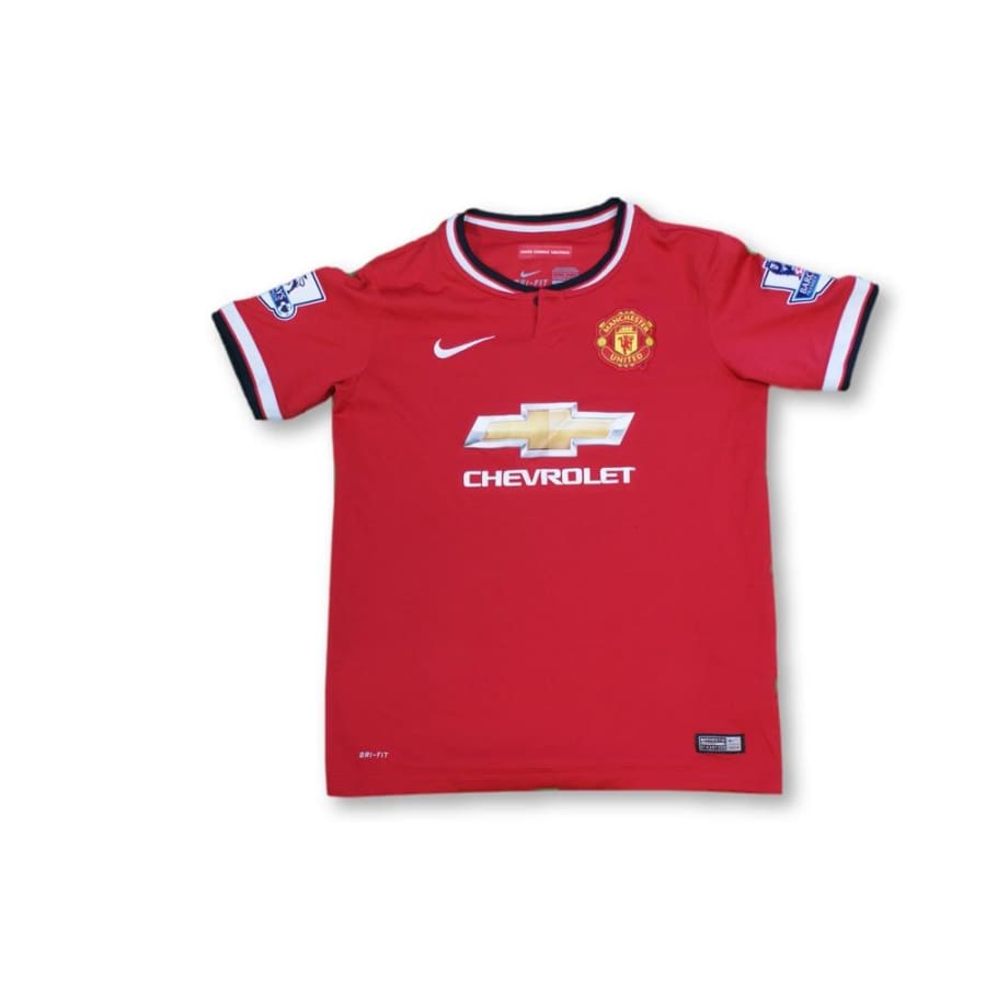 Maillot de football rétro domicile enfant Manchester United N°8 MATA 2014-2015 - Nike - Manchester United