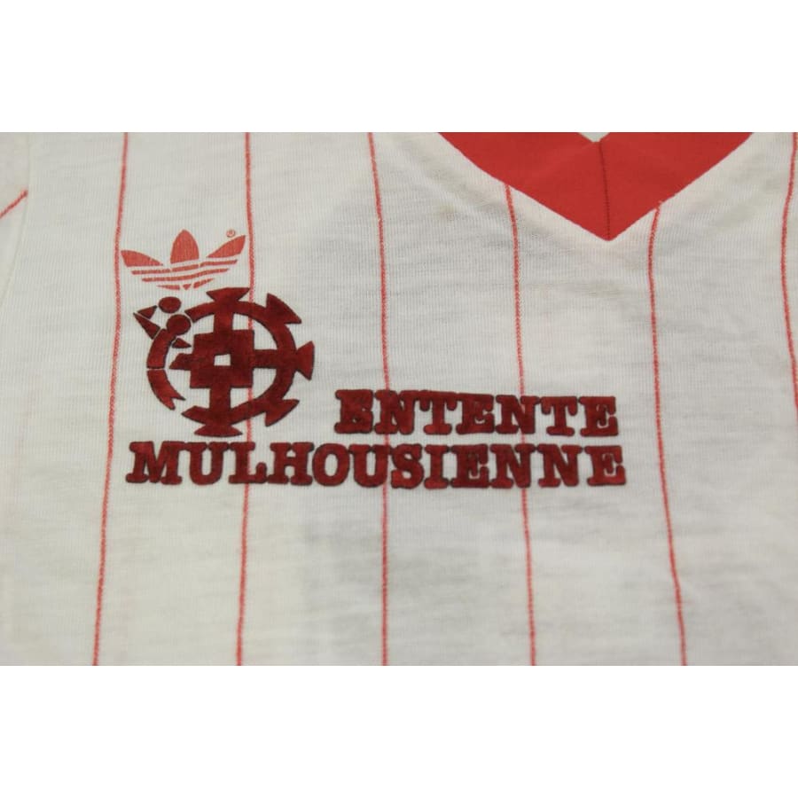 Maillot de football retro domicile Entente Mulhousienne N°9 années 1990 - Adidas - Autres championnats