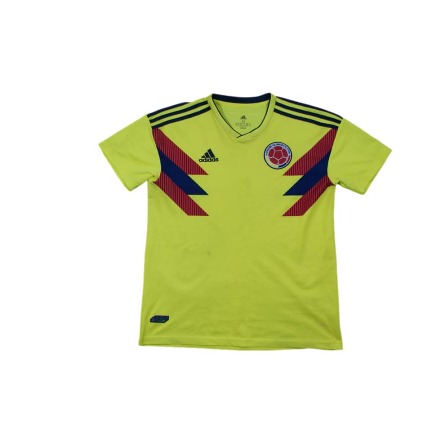Maillot de football rétro domicile équipe de Colombie 2018-2019 - Adidas - Colombie