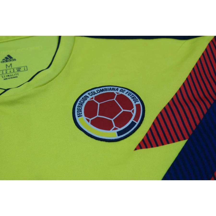 Maillot de football rétro domicile équipe de Colombie 2018-2019 - Adidas - Colombie